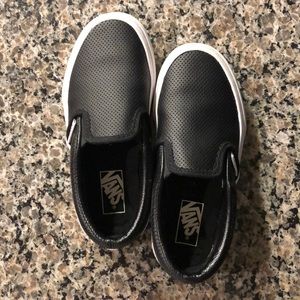 Kids leather vans